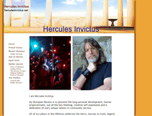 Tablet Screenshot of herculesinvictus.net